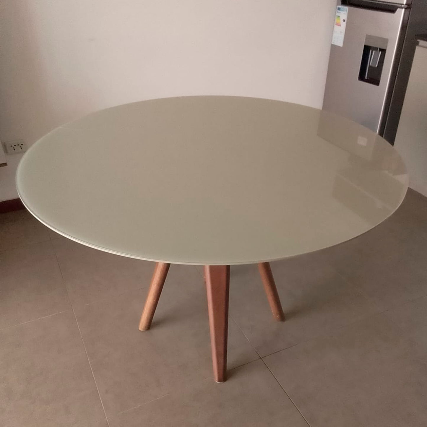 Mesa comedor redonda para 6 personas