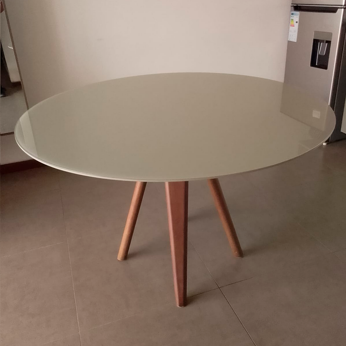 Mesa comedor redonda para 6 personas