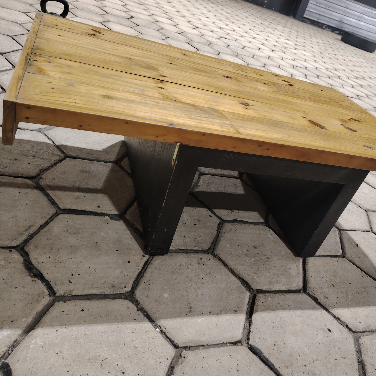 Mesa de centro estilo rústica