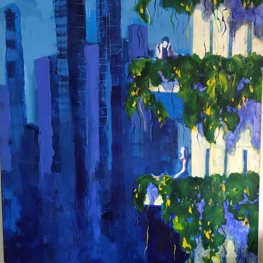 Pintura de Ejti Stih: Romeo y Julieta
