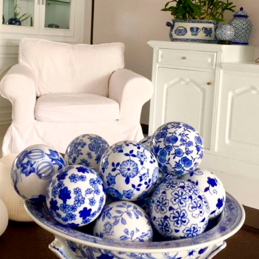 Set de 7 bolas de cerámica