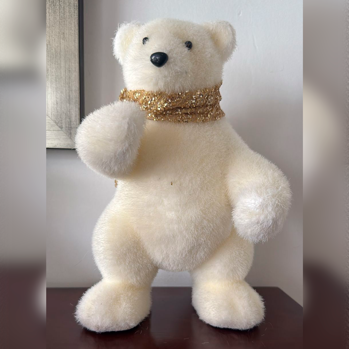 Set de 4 osos decorativos navideños