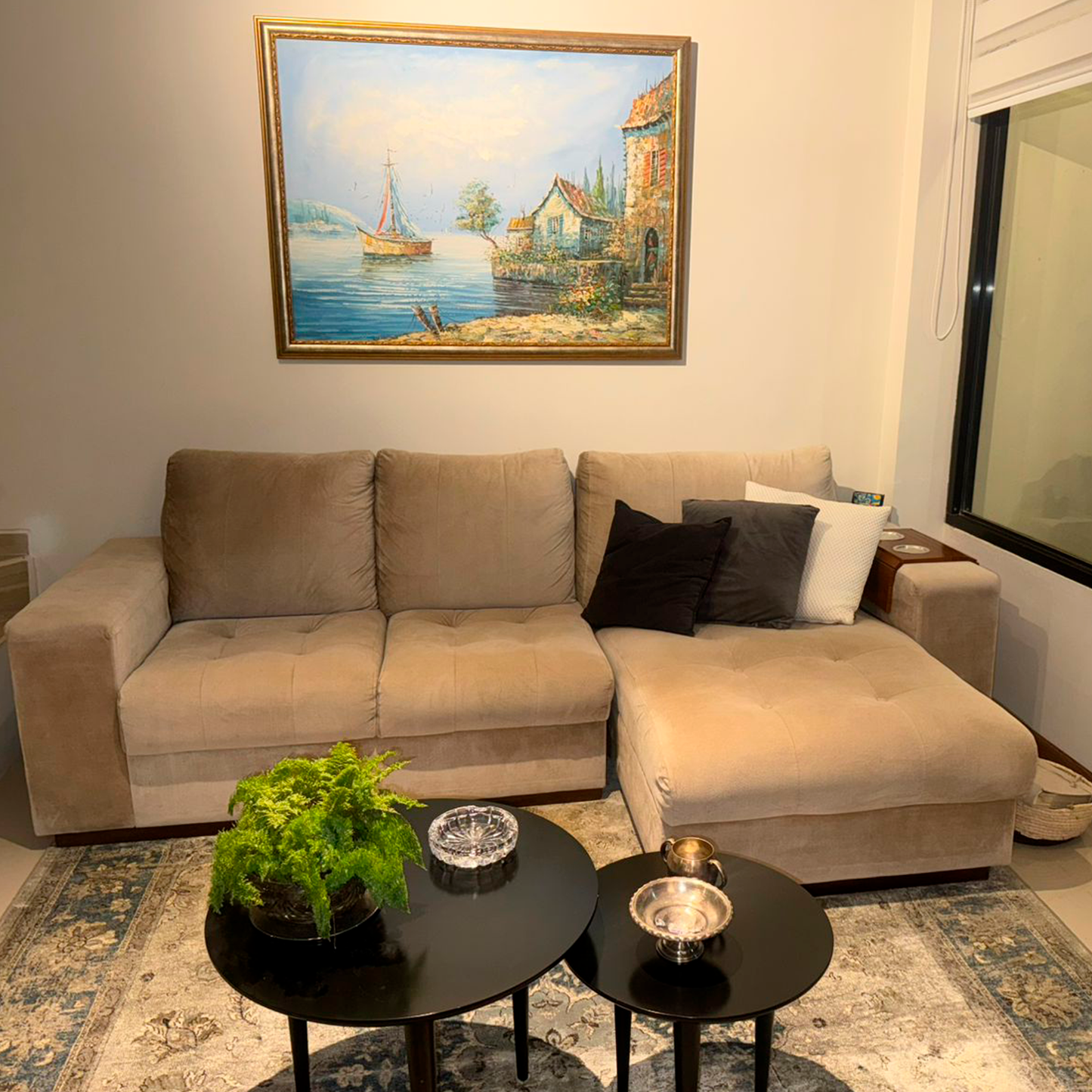 Sofá americano en L